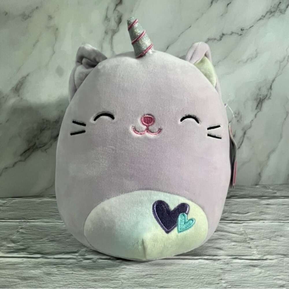 Squishmallow Courtney Caticorn Soft Squishy Plush Stuffed Animal